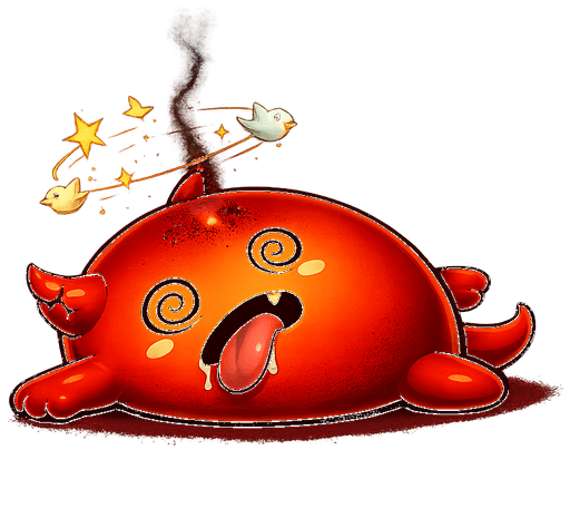 Cravo villain knocked out after being defeated