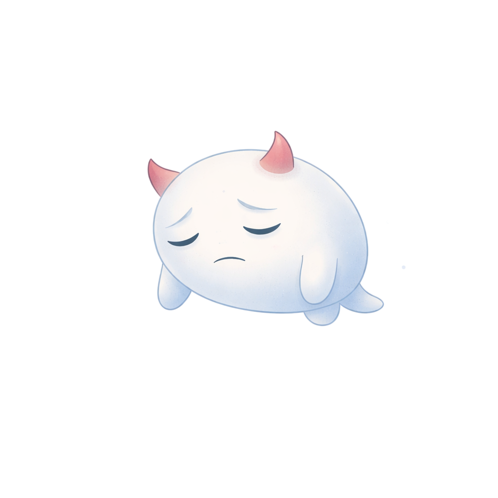 Cravo villain defeated and sad, faded to a ghost-like form